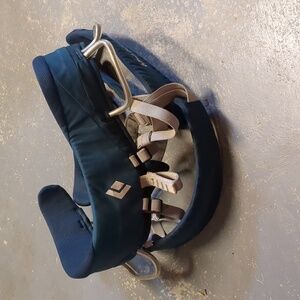 Women's black diamond harness